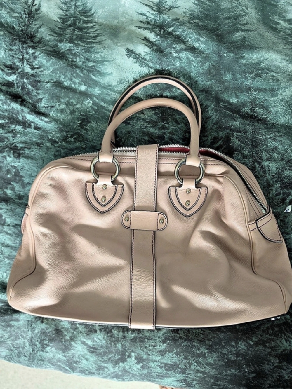 Marc Jacobs Venetia Satchel in Pink/Peach - Picture 2 of 8